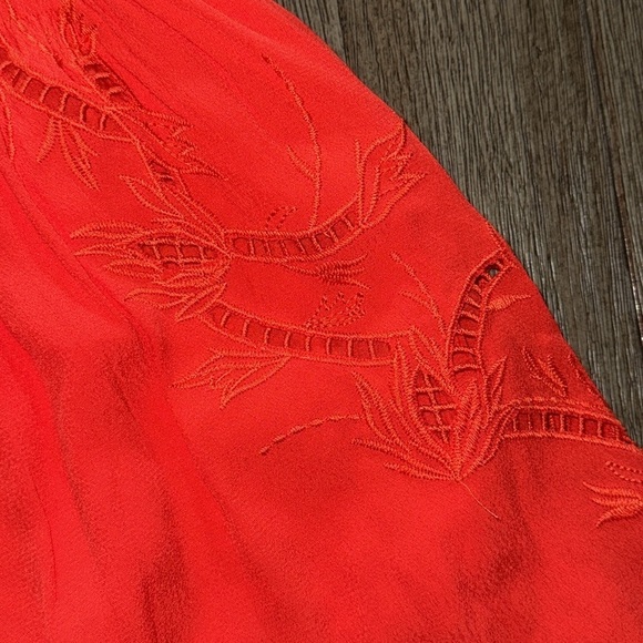 ASTR THE LABEL Liana Romper Hot Red - Picture 7 of 11